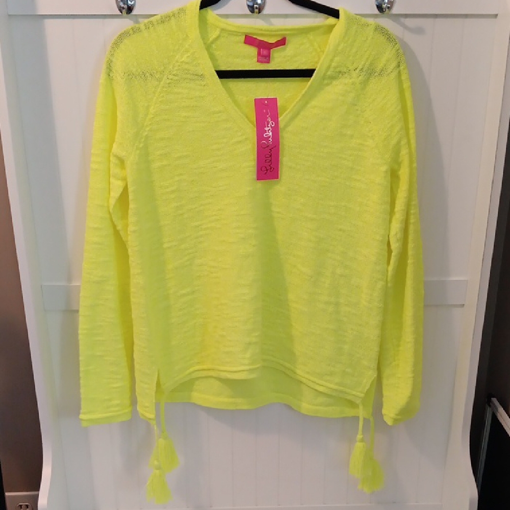 NWY Lilly Pulitzer Jody Vneck Sweater